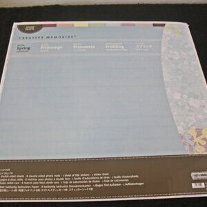 One Pkg Creative Memories Pastel Spring Additions